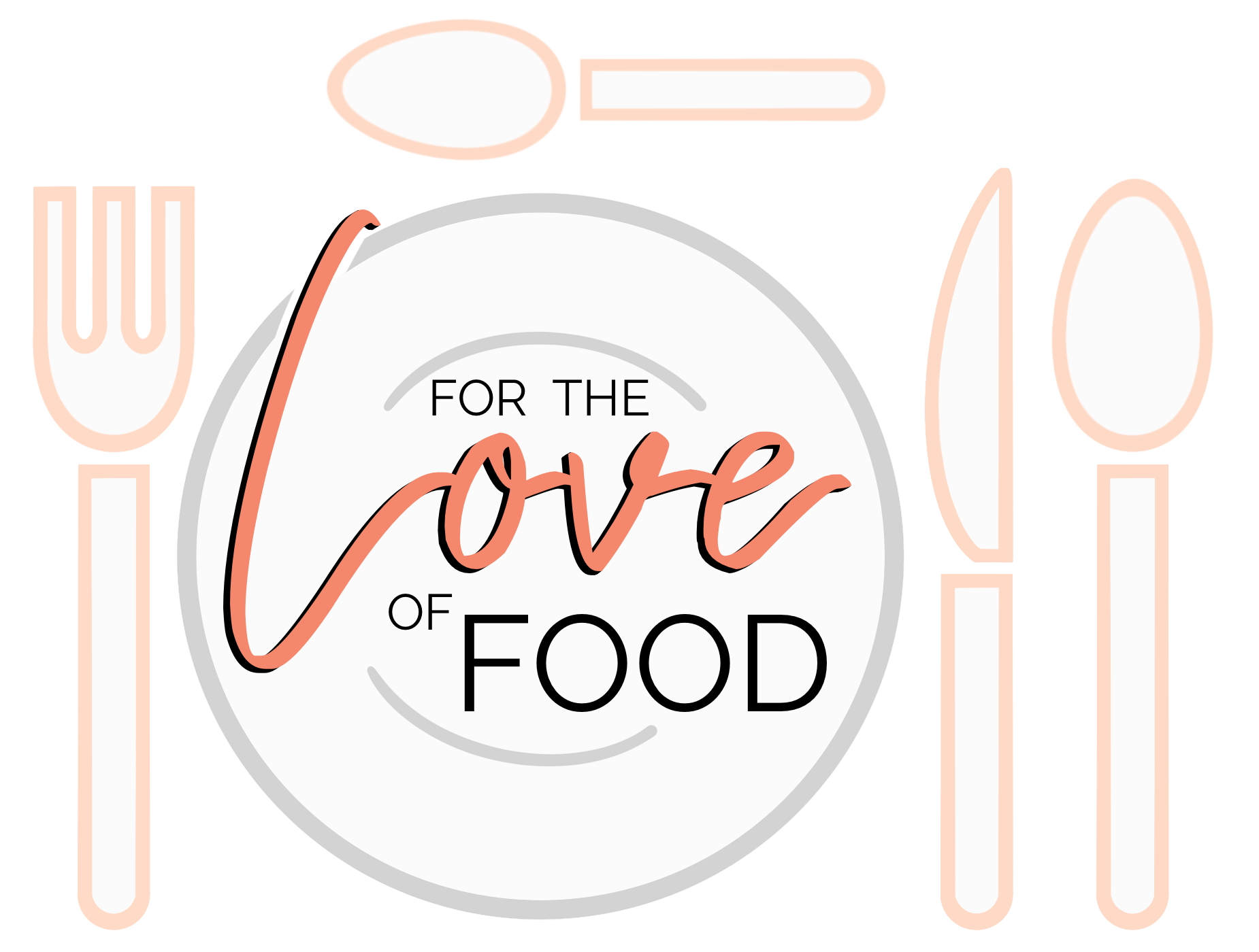 For The Love Of Food Logo